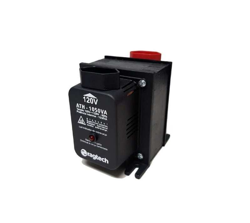 AUTOTRANSFORMADOR ATH 1050VA BIVOLT TOMADA 10A 2P+T 4473 RAGTECH