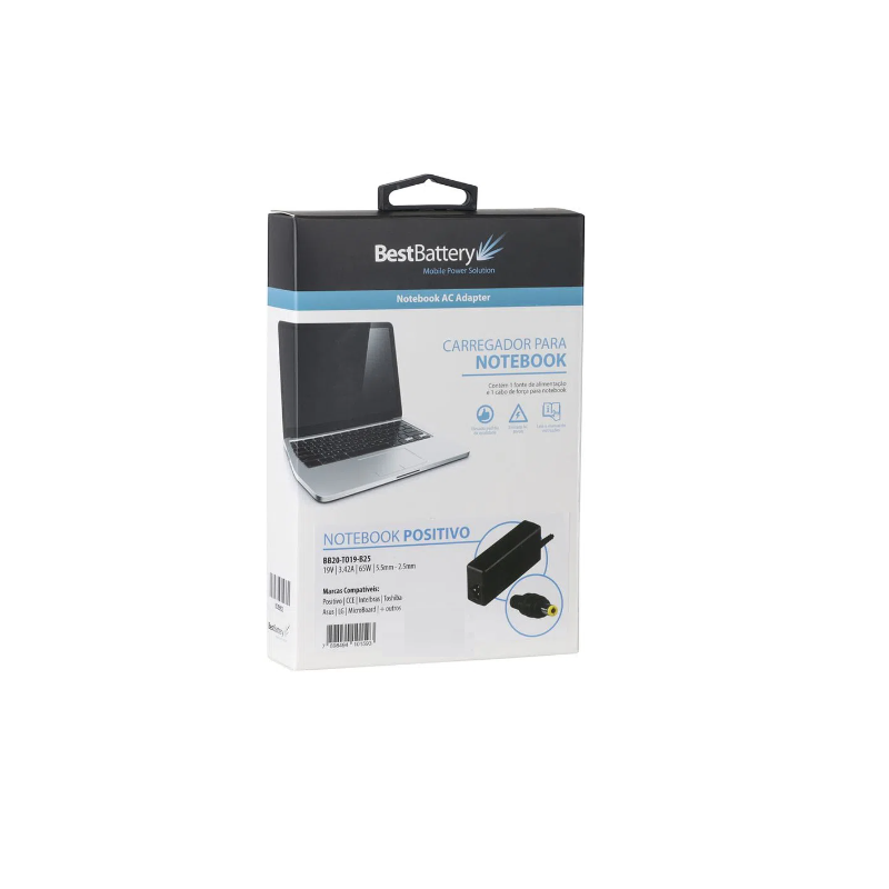 FONTE NOTEBOOK 19V 3.42A 65W BB20-TO19-B25