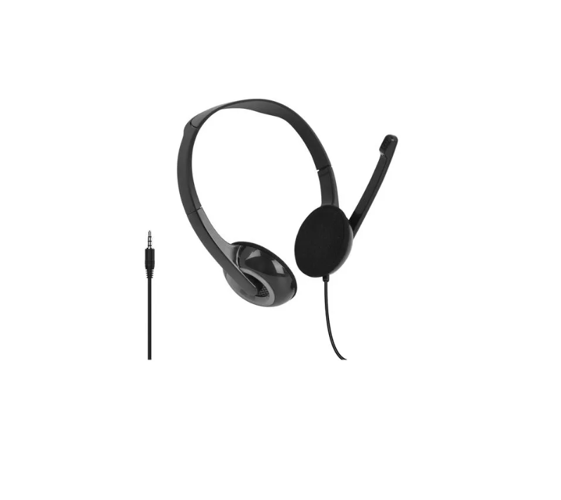 HEADSET BASIC PRETO P3 PH367 MULTILASER