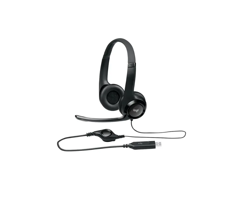 HEADSET USB PRETO LOGITECH H390