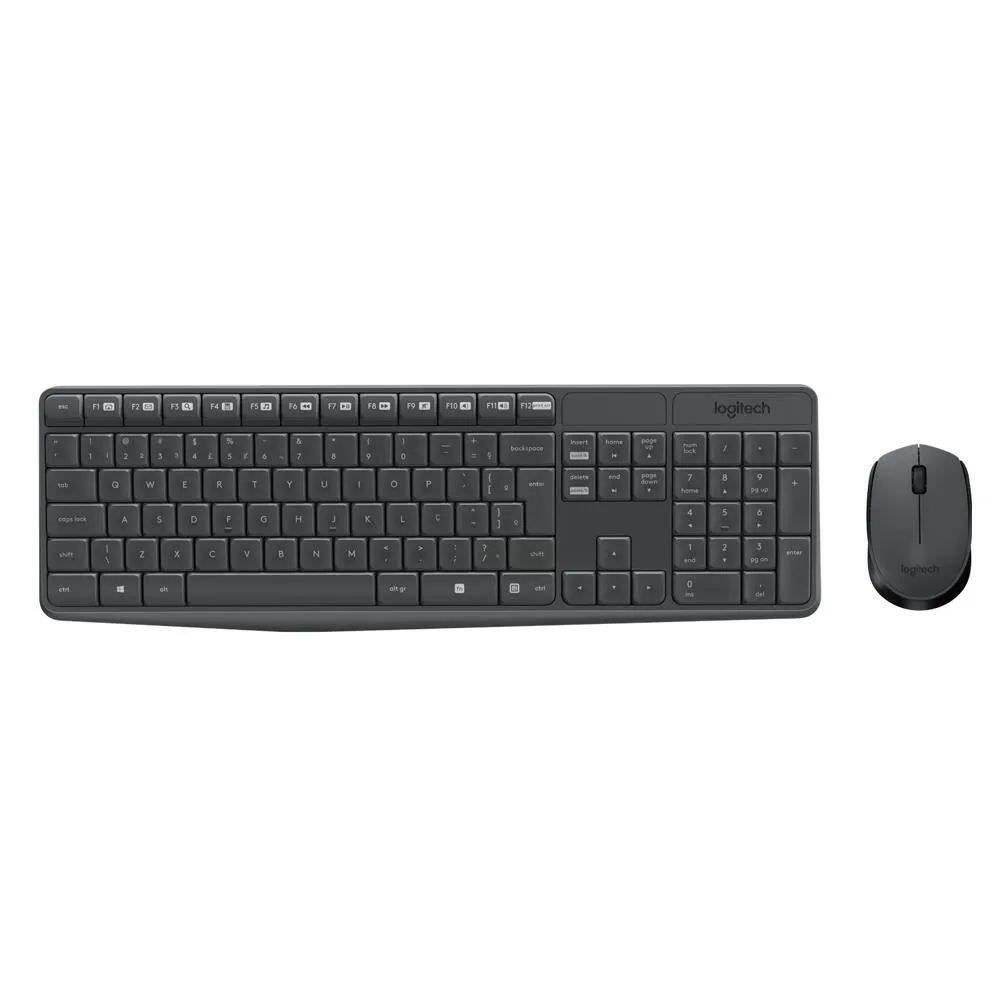 KIT WIRELESS TECLADO E MOUSE MK235 LOGITECH