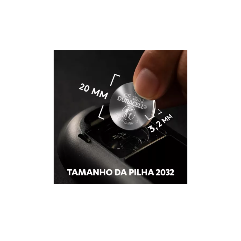 PILHA CR2032 DURACELL