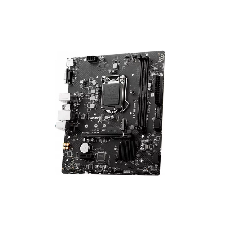 PLACA MAE MSI PRO H510M-B - CHIPSET H470 INTEL 1200 10 GER DDR4 MATX M.2 VGA/HDMI