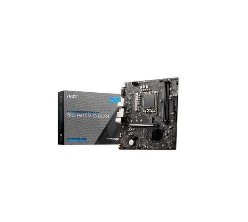 PLACA MAE MSI PRO H610M - S - INTEL 1700 - DDR4 - MATX - M.2 - HDMI