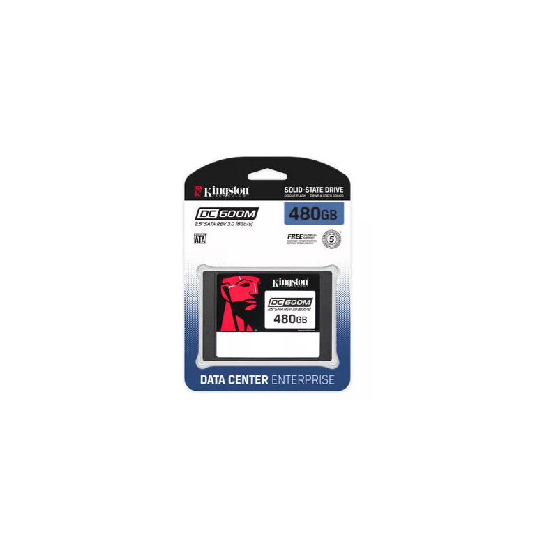 SSD 480GB SATA3 2,5 DATA CENTER ENTERPRISE DC600M/480G KINGSTON